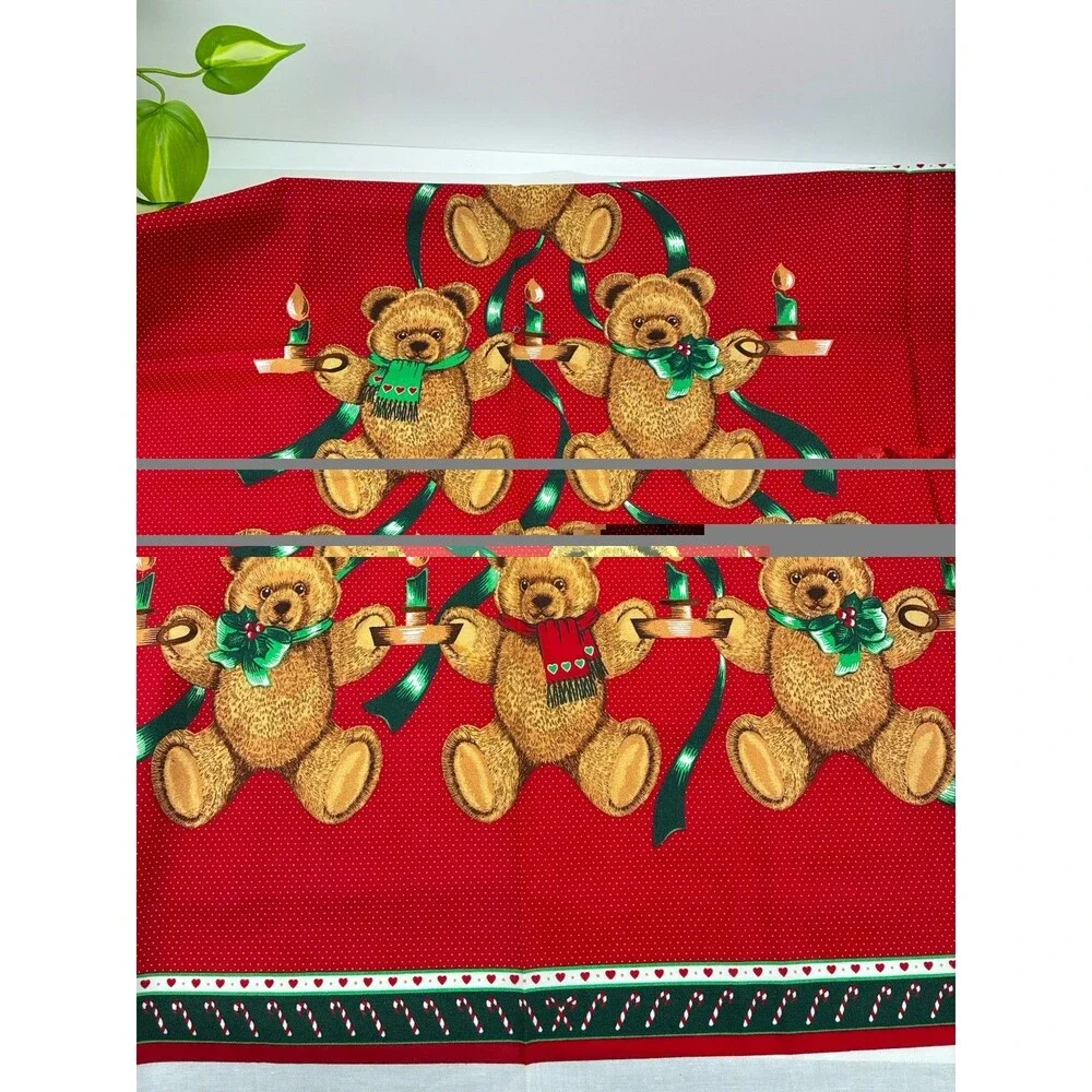 Apron Wamsutta Hallmark Fabric Panel  A Christmas Gathering Cut & Sew Pattern